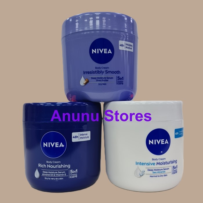 Nivea Body Cream With Deep Moisture Serum